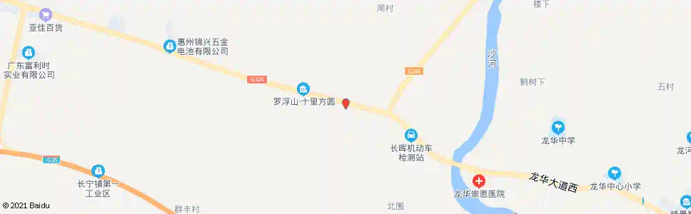惠州大龙_公交站地图_惠州公交_妙搜公交查询2025