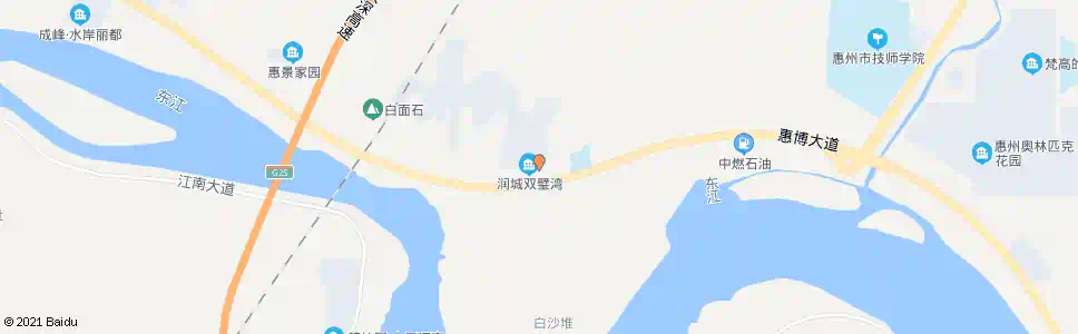 惠州润城双璧湾_公交站地图_惠州公交_妙搜公交查询2025