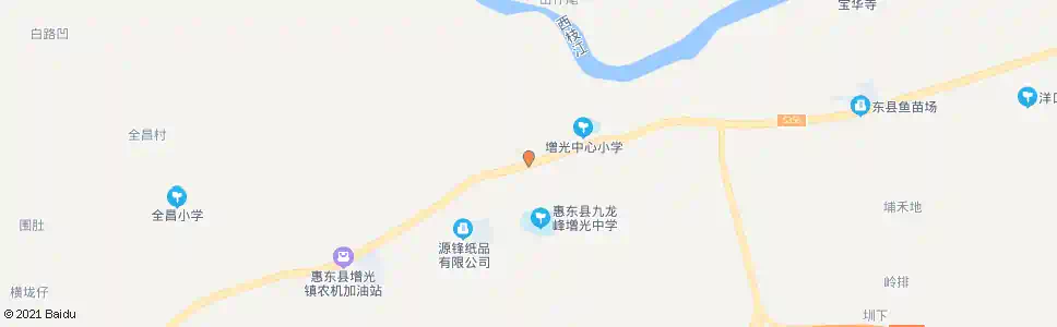 惠州增光中学路口_公交站地图_惠州公交_妙搜公交查询2025