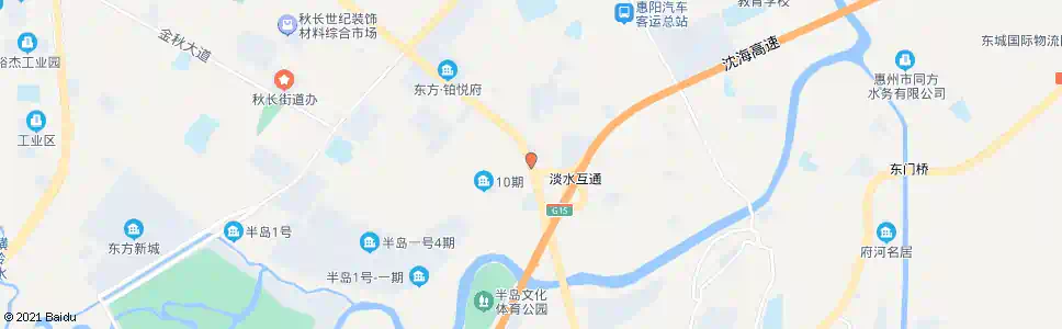 惠州排坊又一村_公交站地图_惠州公交_妙搜公交查询2025