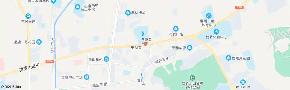 惠州博罗华侨中学_公交站地图_惠州公交_妙搜公交查询2025