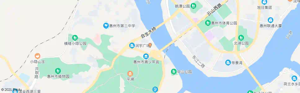 惠州第七中学_公交站地图_惠州公交_妙搜公交查询2025