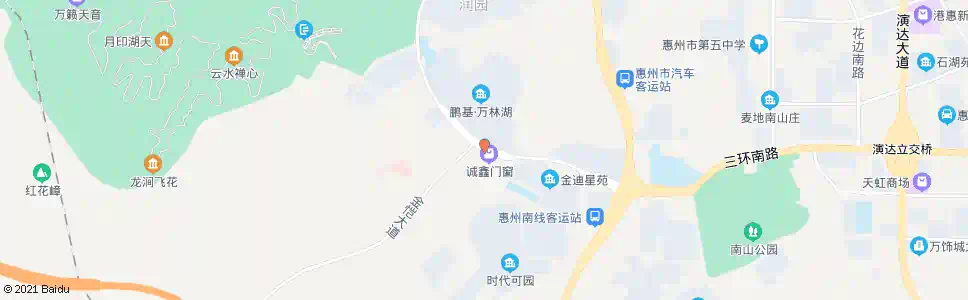 惠州万林湖_公交站地图_惠州公交_妙搜公交查询2025
