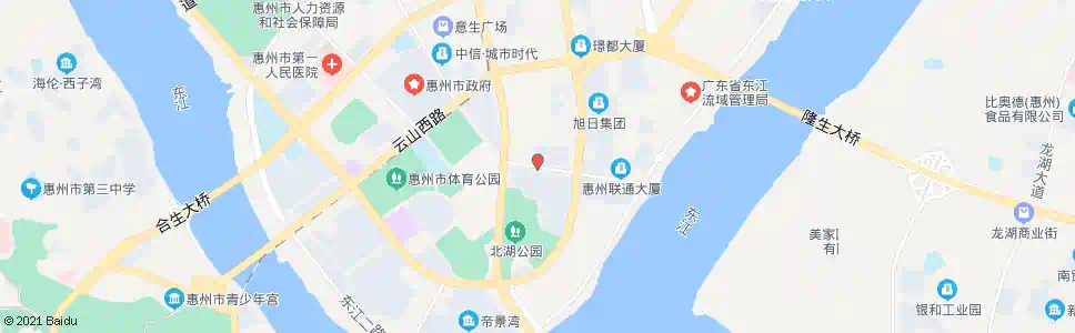 惠州水北新村_公交站地图_惠州公交_妙搜公交查询2025