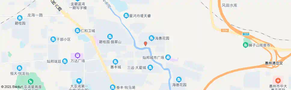 惠州海惠花园_公交站地图_惠州公交_妙搜公交查询2025