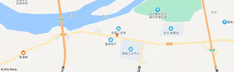 惠州宏凯鞋厂_公交站地图_惠州公交_妙搜公交查询2025