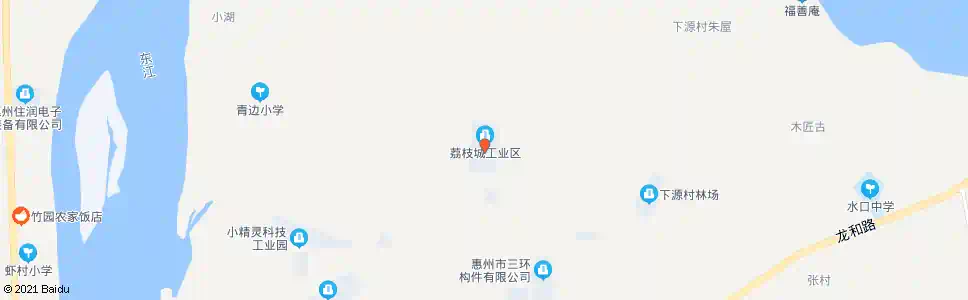 惠州劲家庄_公交站地图_惠州公交_妙搜公交查询2025