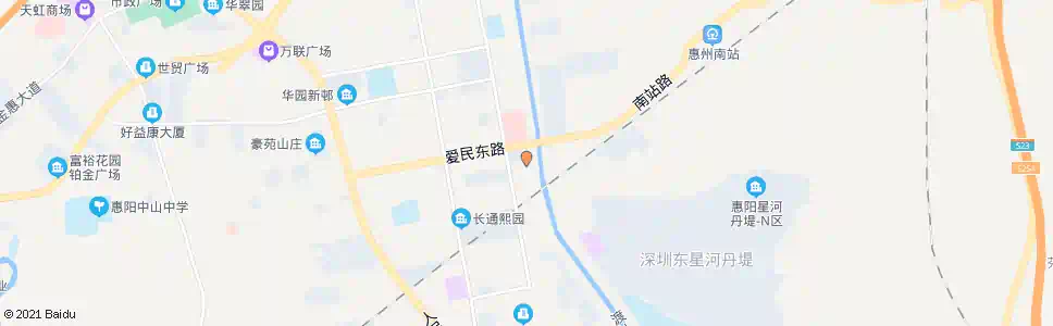 惠州圣堤亚纳_公交站地图_惠州公交_妙搜公交查询2025
