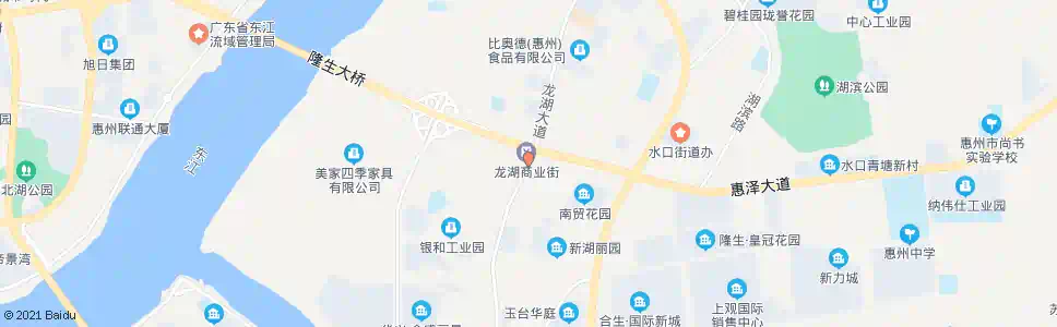 惠州龙津新苑_公交站地图_惠州公交_妙搜公交查询2025
