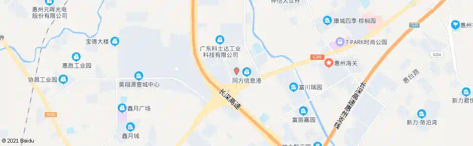 惠州太古可口可乐_公交站地图_惠州公交_妙搜公交查询2025