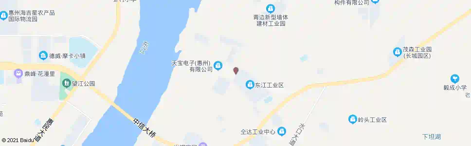 惠州东江工业区_公交站地图_惠州公交_妙搜公交查询2025