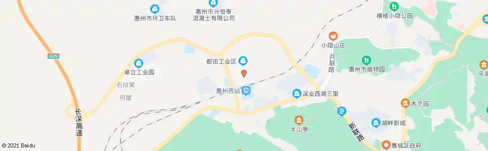 惠州共联市场_公交站地图_惠州公交_妙搜公交查询2025