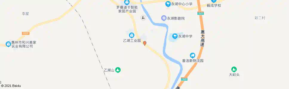 惠州永湖老桥_公交站地图_惠州公交_妙搜公交查询2025