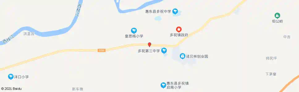 惠州多祝中队_公交站地图_惠州公交_妙搜公交查询2025