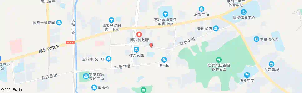 惠州中园五路中_公交站地图_惠州公交_妙搜公交查询2025