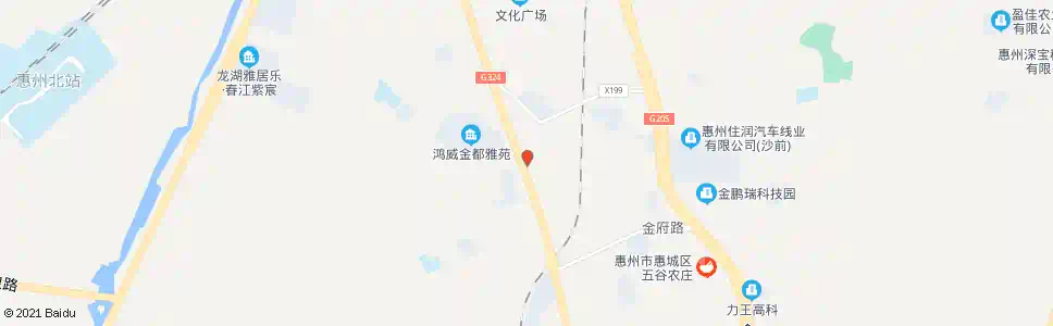 惠州鑫源加油站_公交站地图_惠州公交_妙搜公交查询2025