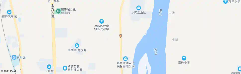 惠州岗头圩_公交站地图_惠州公交_妙搜公交查询2025