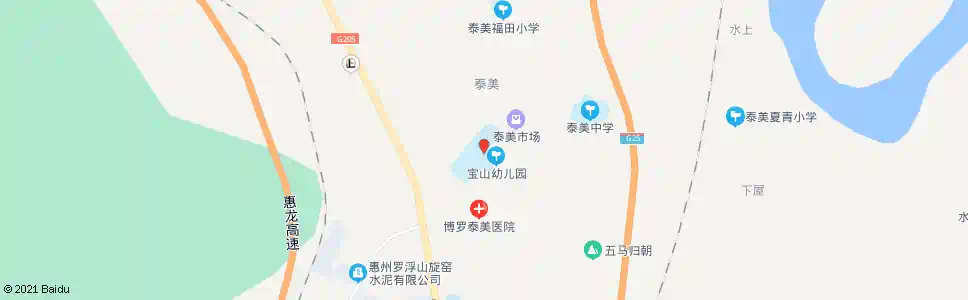 惠州华科学校_公交站地图_惠州公交_妙搜公交查询2025