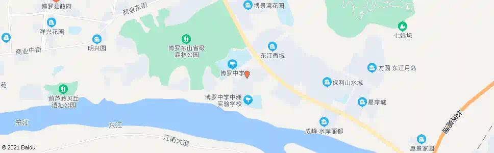 惠州华基江山_公交站地图_惠州公交_妙搜公交查询2025