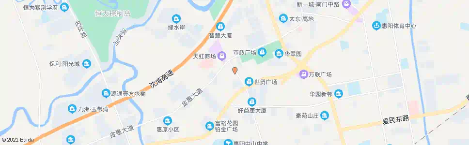 惠州华盛楼_公交站地图_惠州公交_妙搜公交查询2025
