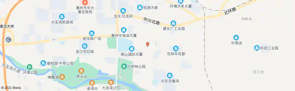 惠州黄鱼涌小学_公交站地图_惠州公交_妙搜公交查询2025