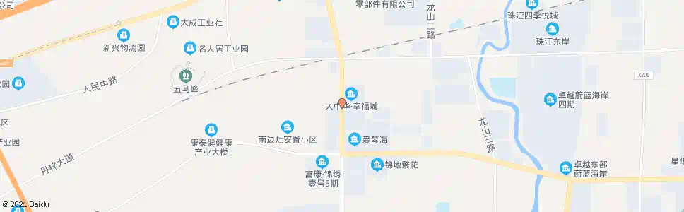 惠州德洲城(南边灶新村)_公交站地图_惠州公交_妙搜公交查询2025