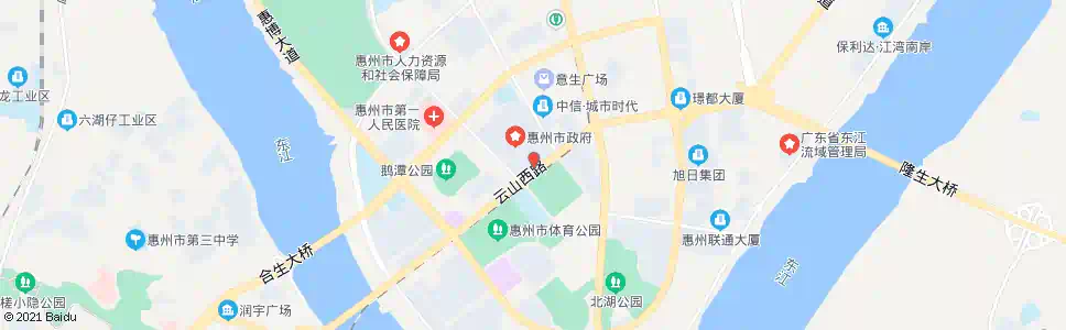 惠州银海工业区_公交站地图_惠州公交_妙搜公交查询2025