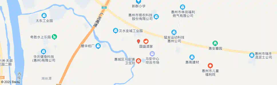 惠州新群村_公交站地图_惠州公交_妙搜公交查询2025
