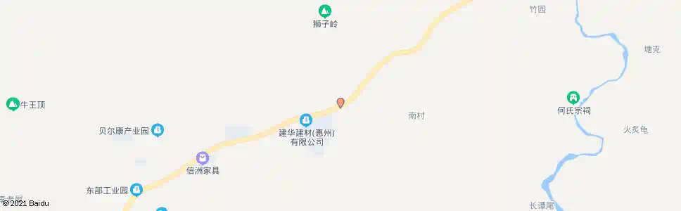 惠州芬墩村路口_公交站地图_惠州公交_妙搜公交查询2025