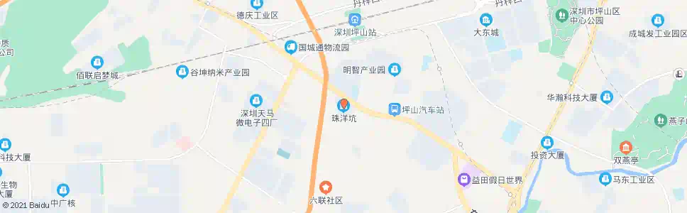 惠州珠洋坑_公交站地图_惠州公交_妙搜公交查询2025