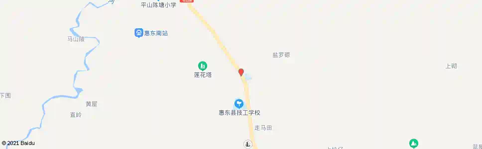 惠州上寨村路口_公交站地图_惠州公交_妙搜公交查询2025
