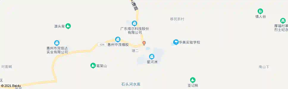 惠州塘布村路口_公交站地图_惠州公交_妙搜公交查询2025