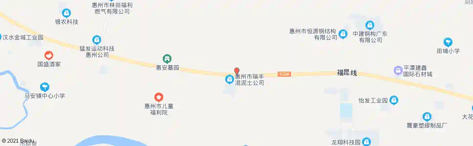 惠州黄严村_公交站地图_惠州公交_妙搜公交查询2025