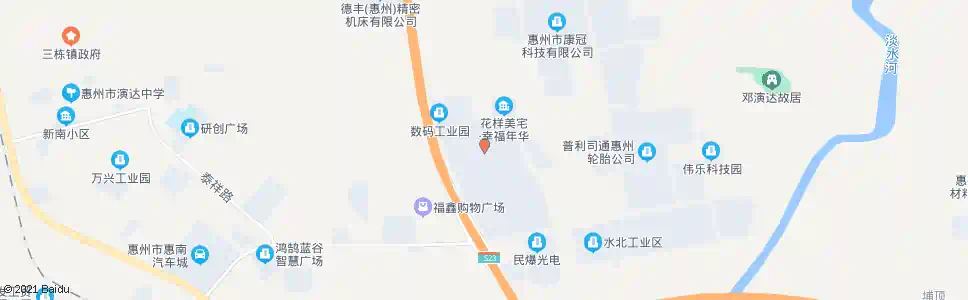 惠州民丰路口_公交站地图_惠州公交_妙搜公交查询2025