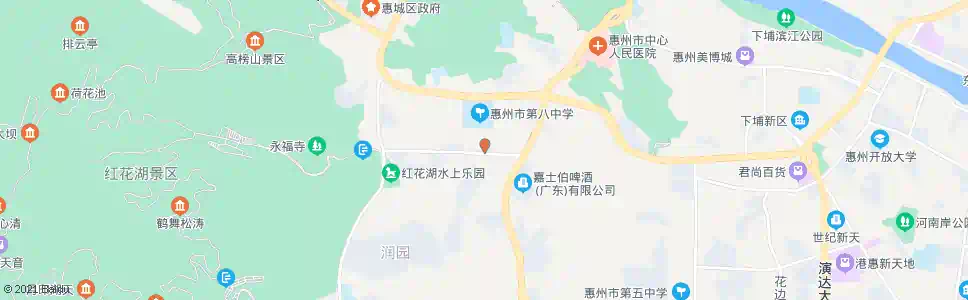 惠州龙丰路口_公交站地图_惠州公交_妙搜公交查询2025