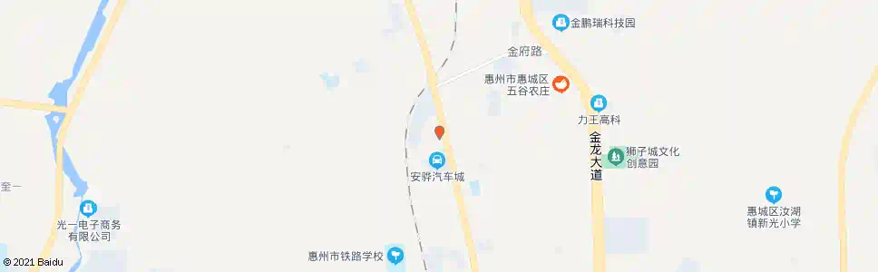 惠州同路加油站_公交站地图_惠州公交_妙搜公交查询2025