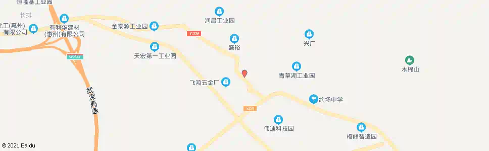 惠州约场市场_公交站地图_惠州公交_妙搜公交查询2025