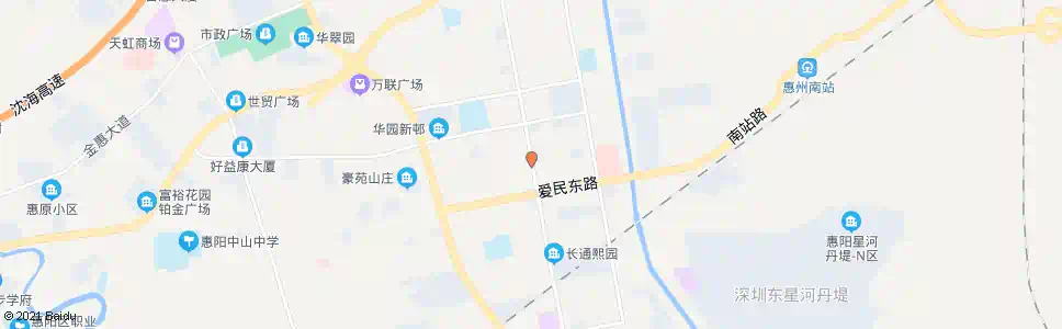 惠州惠阳人民银行_公交站地图_惠州公交_妙搜公交查询2025