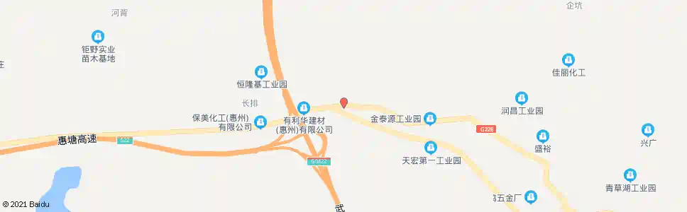 惠州黄坭塘桥_公交站地图_惠州公交_妙搜公交查询2025