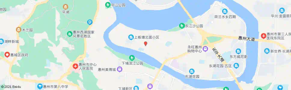 惠州城背塘_公交站地图_惠州公交_妙搜公交查询2025