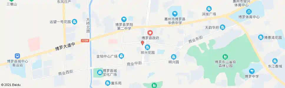 惠州博罗妇幼保健院_公交站地图_惠州公交_妙搜公交查询2025