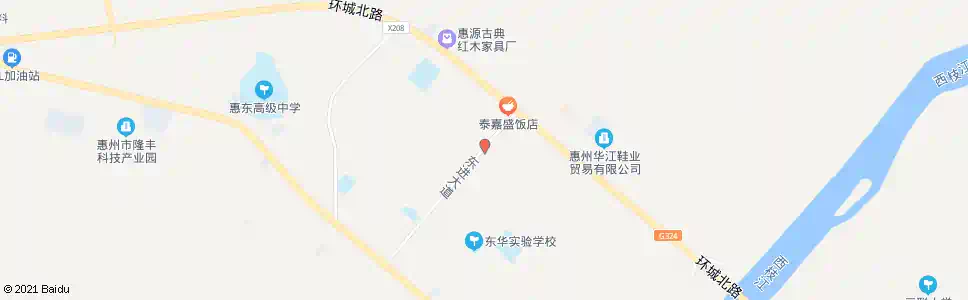 惠州大时兴鞋材城_公交站地图_惠州公交_妙搜公交查询2025