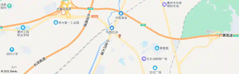 惠州大一村_公交站地图_惠州公交_妙搜公交查询2025