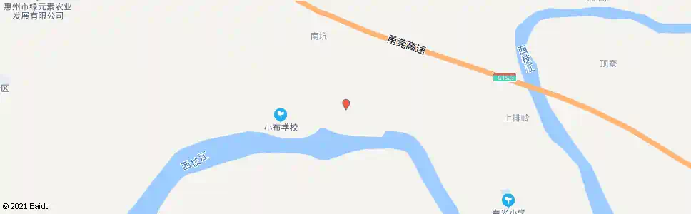 惠州春花村_公交站地图_惠州公交_妙搜公交查询2025