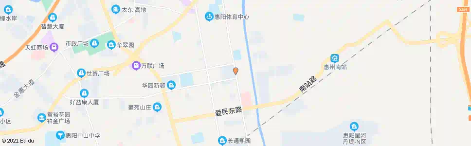 惠州承修路口东_公交站地图_惠州公交_妙搜公交查询2025