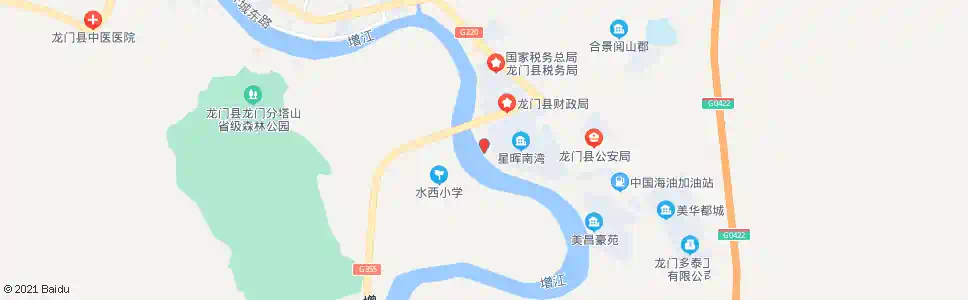 惠州星晖南湾_公交站地图_惠州公交_妙搜公交查询2025