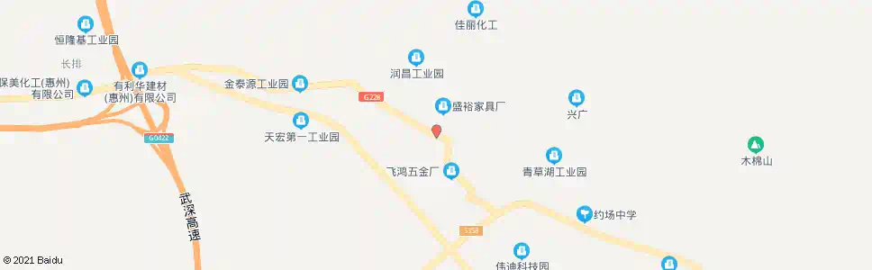 惠州红田村委_公交站地图_惠州公交_妙搜公交查询2025