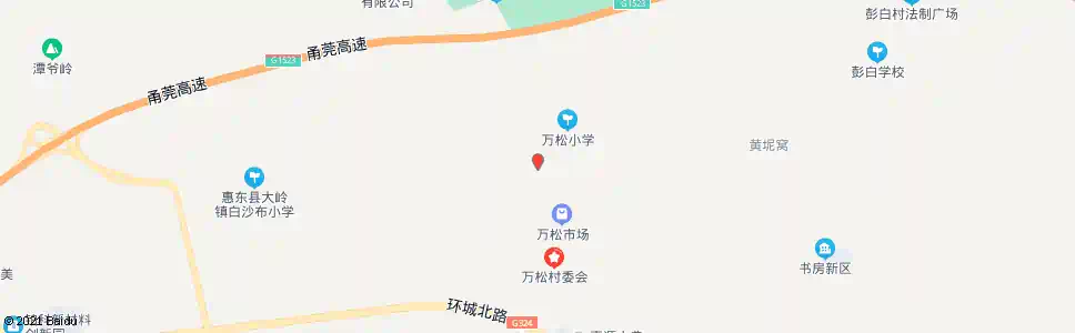 惠州万松工业区_公交站地图_惠州公交_妙搜公交查询2025