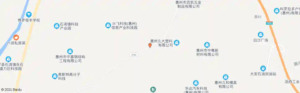 惠州铁场小学(明月古寺)_公交站地图_惠州公交_妙搜公交查询2025
