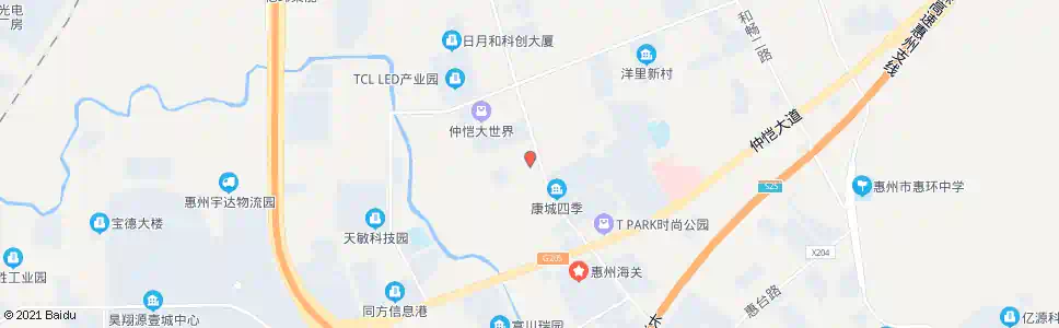 惠州控股大厦_公交站地图_惠州公交_妙搜公交查询2025